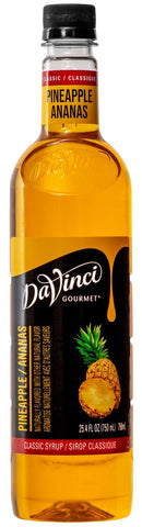 Davinci Gourmet Pineapple Syrup, 750 Milliliter -- 4 per case
