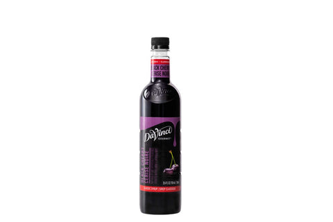 Davinci Gourmet Black Cherry Flavored Syrup, 750 Milliliter -- 4 per case.
