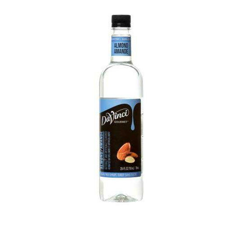 Davinci Gourmet Sugar Free Almond Flavored Syrup, 750 Milliliter -- 4 per case