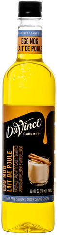 Davinci Gourmet Sugar Free Egg Nog Syrup, 750 Milliliter -- 4 per case