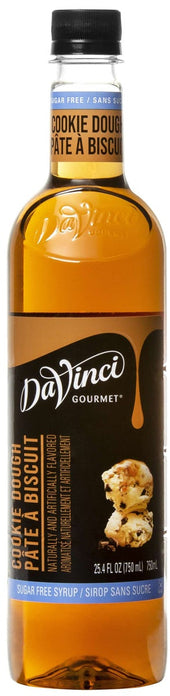 Davinci Gourmet Sugar Free Cookie Dough Syrup, 750 Milliliter -- 4 per case