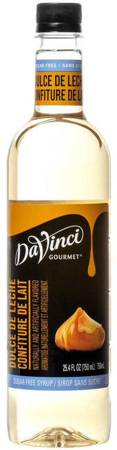 Davinci Gourmet Sugar Free Dulce De Leche Syrup, 750 Milliliter -- 4 per case