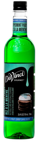 Davinci Gourmet Sugar Free Peppermint Patty Syrup, 750 Milliliter -- 4 per case