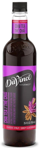 Davinci Gourmet Chai Tea Syrup, 750 Milliliter -- 4 per case
