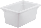 Winco Polypropylene White Half Size Food Storage Box, 18 x 12 x 9 inch -- 12 per case