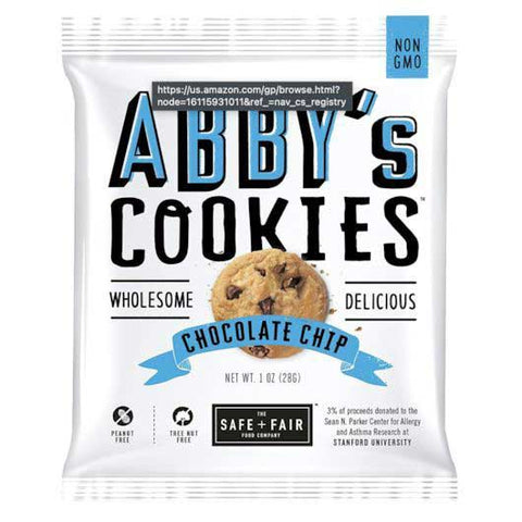 Abbys Chocolate Chip Cookie, 1 Ounce -- 192 per case