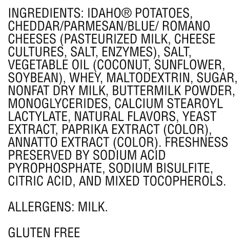 Idahoan Four Cheese Mashed Potatoes, 4 oz Pouch
