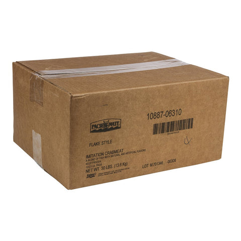 Trident Seafoods Pacific Mate Imitation Flake Crab, 2.5 Pound -- 12 per case