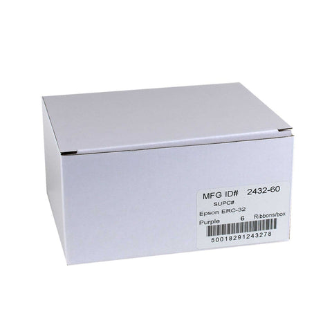 National Checking Company Tillribbons Purple Casio Register Ribbon Only -- 6 per case.