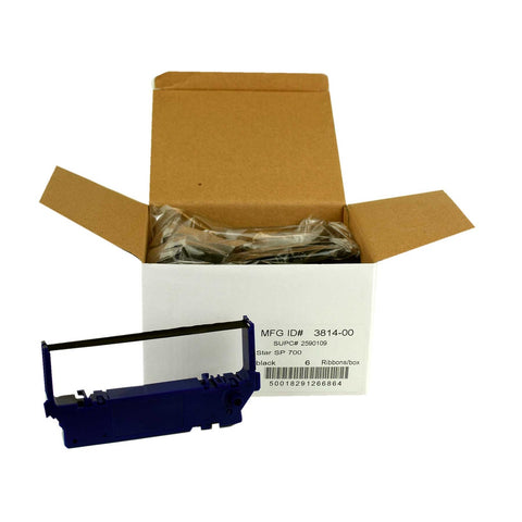 National Checking Black Register Ribbon, 15 x 4.25 inch -- 6 per case.
