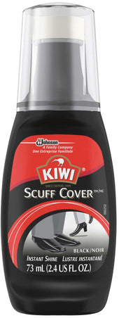 Kiwi Black Scuff Cover Liquid, 2.4 Fluid Ounce -- 48 per case