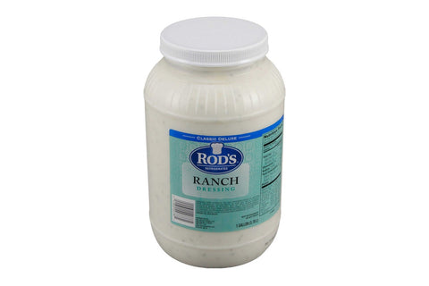 Bay Valley Foods Rods Deluxe Classic Ranch Refrigerated Salad Dressing, 1 Gallon -- 4 per case.