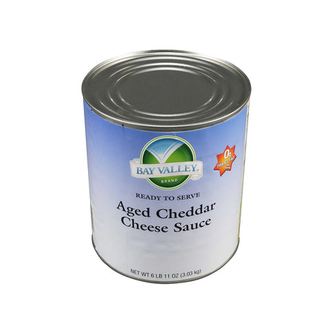 Bay Valley Aged Cheddar Cheese Sauce, 107 Ounce -- 6 per case.