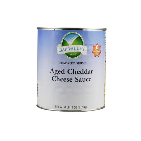 Bay Valley Aged Cheddar Cheese Sauce, 107 Ounce -- 6 per case.