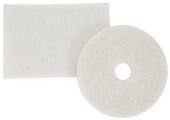 3M White Super Polish Pad, 24 inch -- 5 per case