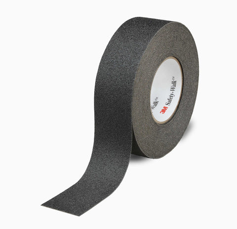 3M Black Safety Walk Slip Resistant General Purpose Tapes and Treads Roll, 18 in x 60 Feet.