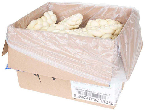 Wenner Bakery Unbaked Braided Challah Dough, 19.1 Ounce -- 30 per case