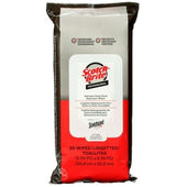 Scotch Brite Stainless Steel Hood Degreaser Wipes with Scotchgard Protector - 30 per pack -- 6 packs per case