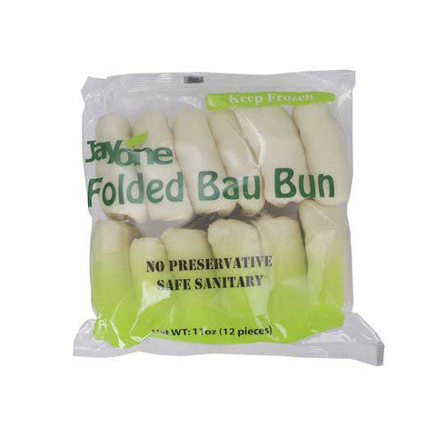 Packer Jayone Folded Bau Bun, 11 Ounce -- 144 per case