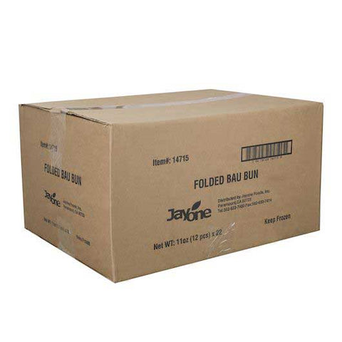 Packer Jayone Folded Bau Bun, 11 Ounce -- 144 per case
