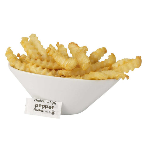 Packet Brand Fluted Pepper Packets, 0.11 Gram -- 3000 per case.