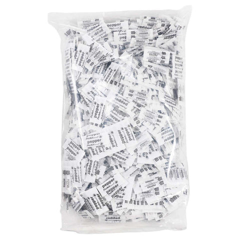 Packet Brand 2-Flute Pepper Packets, 0.11 Gram -- 6000 per case