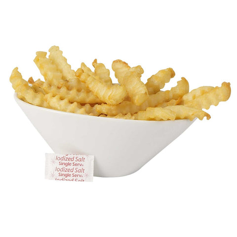 Single Serv Flat Salt Packet, 0.6 Gram -- 3000 per case.