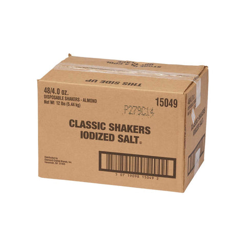 Diamond Crystal Almond Salt Shaker, 4 Ounce -- 48 per case.