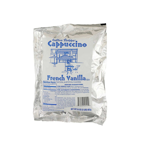 Coffee Shoppe French Vanilla Cappuccino, 2 Pound -- 6 per case.