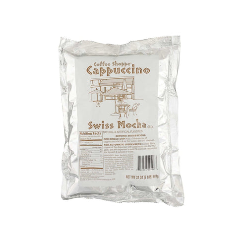 Coffee Shoppe Swiss Mocha Cappuccino, 2 Pound -- 6 per case.