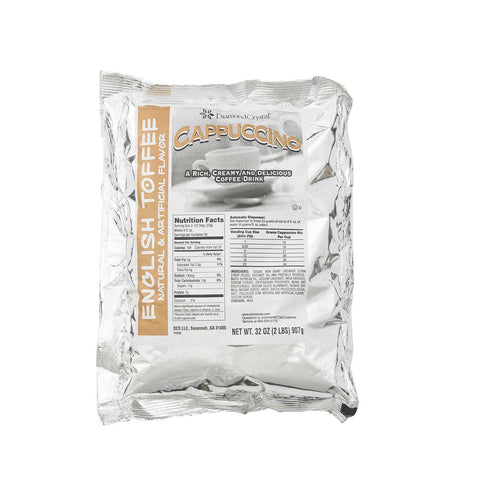 House Blend English Toffee Cappuccino, 2 Pound -- 6 per case.