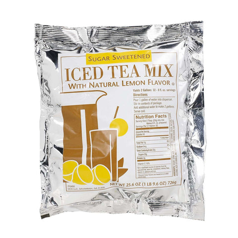 Thirst Ease Sweetened Iced Tea with Lemon Drink Mix, 25.6 Ounce -- 12 per case.