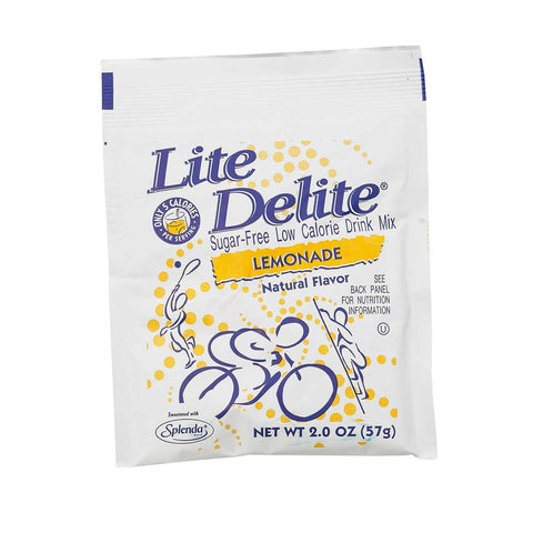 Lite Delite Lemonade Drink Mix, 2 Ounce -- 12 per case.