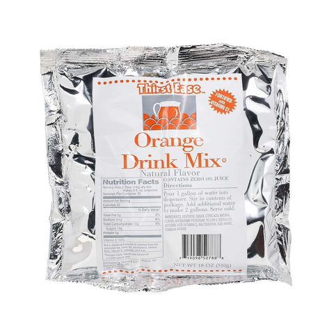 Thirst Ease Orange Drink Mix, 18 Ounce -- 12 per case.