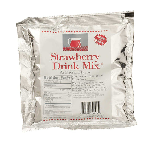 Thirst Ease Strawberry Drink Mix, 18 Ounce -- 12 per case.