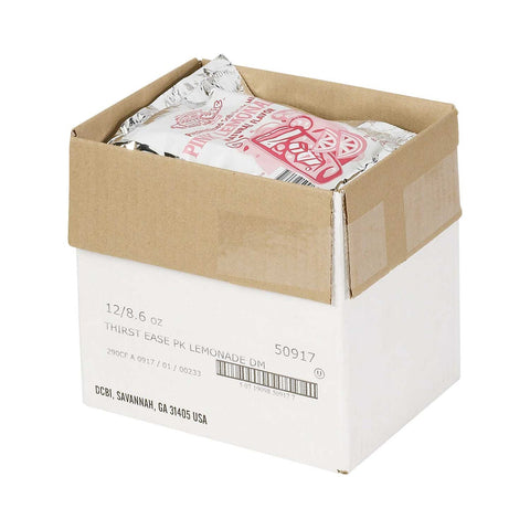 Thirst Ease Pink Lemonade Drink Mix, 8.6 Ounce -- 12 per case.