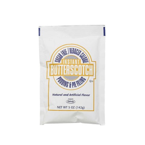 Chefs Companion Sugar Free Instant Butterscotch Pudding Mix, 5 Ounce -- 12 per case.