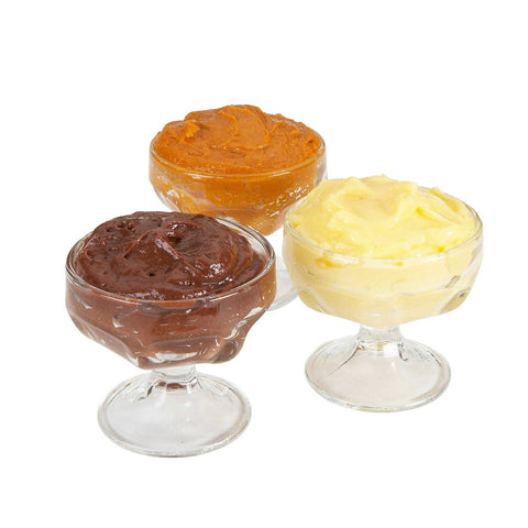 Chefs Companion Assorted Instant Pudding Mix, 24 Ounce -- 12 per case.