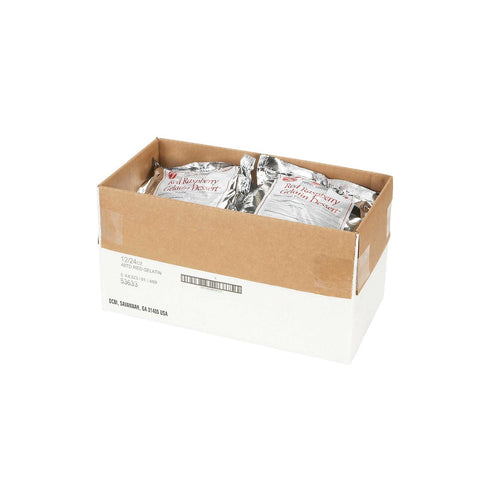 Chefs Companion Assorted Red Gelatin Mix, 24 Ounce -- 12 per case.