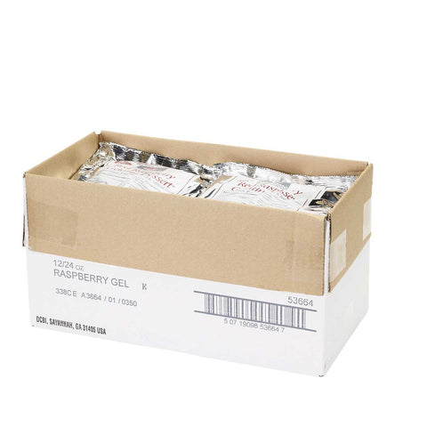 Chefs Companion Red Raspberry Gelatin Mix, 24 Ounce -- 12 per case.