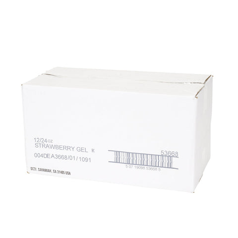 Chefs Companion Strawberry Gelatin Mix, 24 Ounce -- 12 per case.