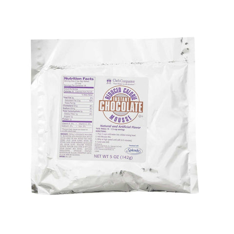 Chefs Companion Reduced Calories Chocolate Mousse Mix, 5 Ounce -- 6 per case.