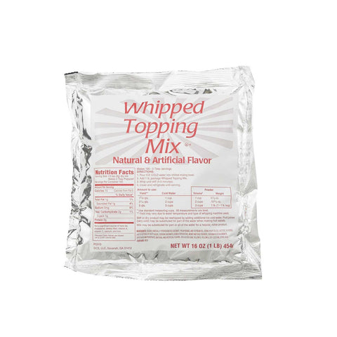 Chefs Companion Whipped Topping Mix, 1 Pound -- 12 per case.