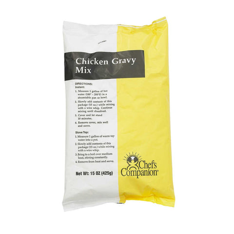 Chefs Companion Instant Chicken Gravy Mix, 15 Ounce -- 8 per case.