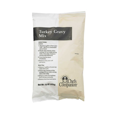 Chefs Companion Instant Turkey Gravy Mix, 15 Ounce -- 8 per case.
