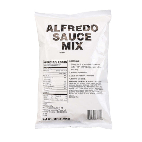 Chefs Companion Alfredo Sauce Mix, 16 Ounce -- 8 per case.