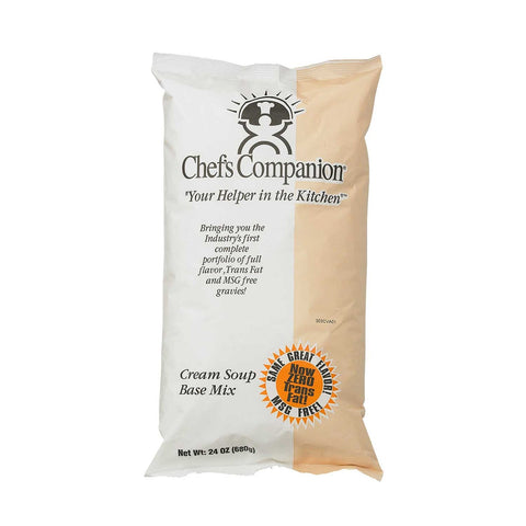Chefs Companion No Msg Cream Soup Base Mix, 24 Ounce -- 8 per case.