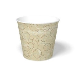 International Paper Champagne Paper Ice/Food Bucket, 170 Ounce -- 100 per case