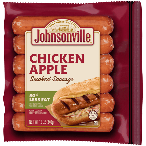 Johnsonville® SAUSAGE CHICKEN APPLE 7X1 SPLIT