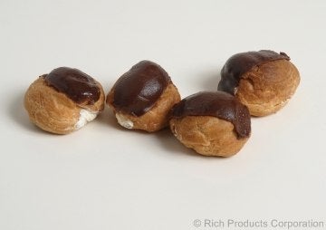 Rich Products Eclair New York Style Chocolate Iced Cream Puff, 1.33 Ounce -- 4 per case.